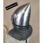 Houndskull Bascinet, Churburg Castle ca. 1395