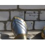 Italian gauntlets with brass decoration