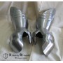 Italian gauntlets with ribs