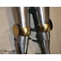 Set titanium legs with brass decoration