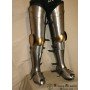 Set titanium legs with brass decoration