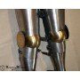 Set titanium legs with brass decoration
