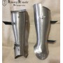Titanium greaves
