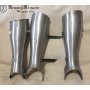 Titanium greaves