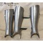 Titanium greaves