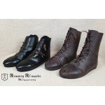 Leather boots